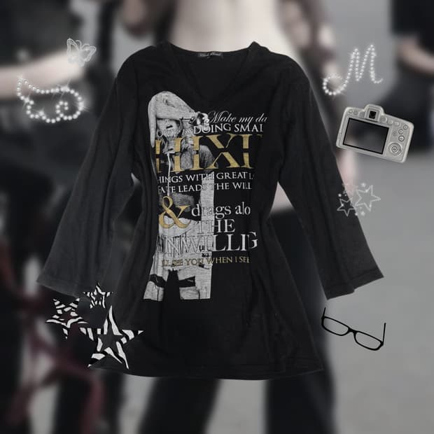 Gya-ru Vintage y2k Long sleeve