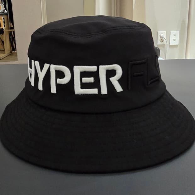 풋조이 HYPERFLEX 버킷햇 블랙 F 사이즈입니다