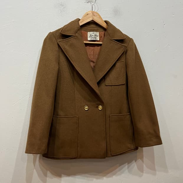 유럽빈티지 Made in FRANCE 금장 울자켓 우먼즈