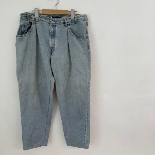90s USA 빈티지 리바이스 실버탭 배기핏 데님 팬츠