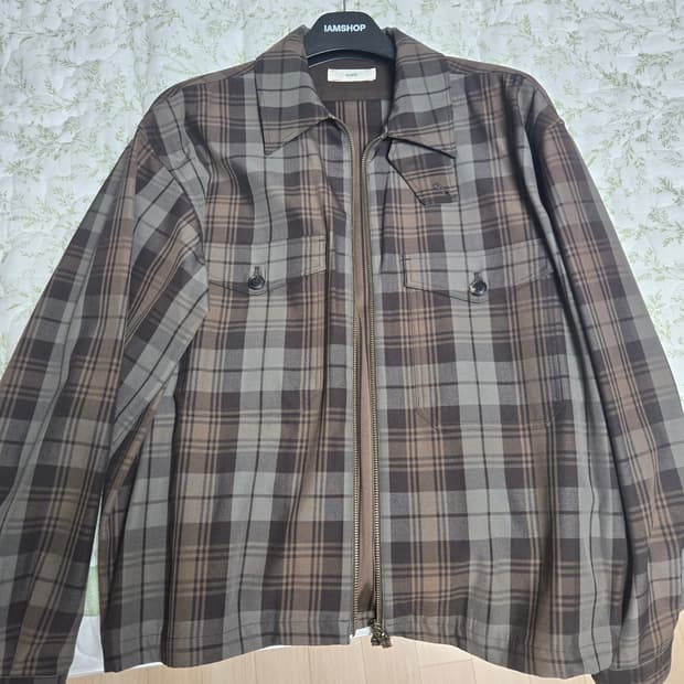 언필 체크 블루종