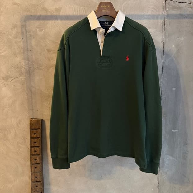 폴로 랄프로렌 럭비티셔츠 100