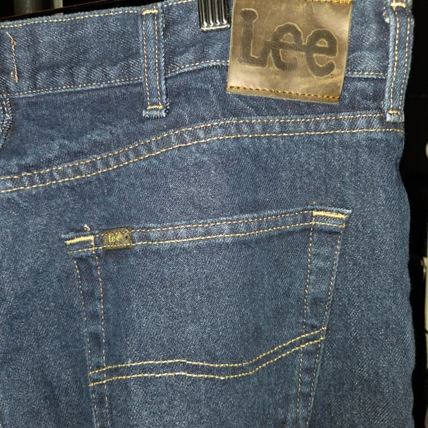 리(Lee) 인디고 진청 데님 팬츠