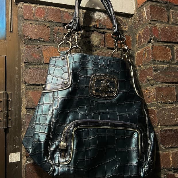 Jpn 2000s Luxury y2k Ring Shoulder Bag