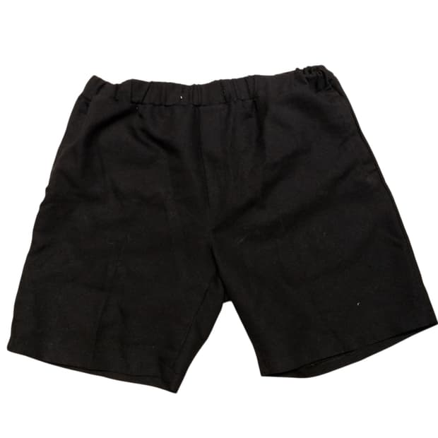 검정색 반바지 여성용 밴딩 반바지 4부5부 팬츠 슬랙스