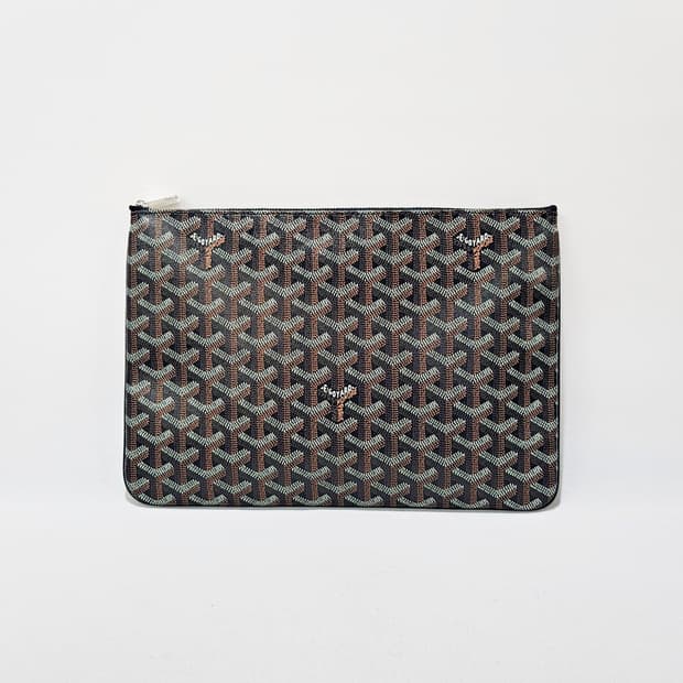 고야드 세나 클러치 MM 블랙 