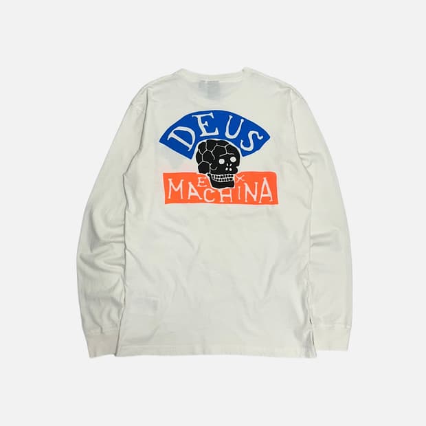 데우스 엑스 마키나 스컬 롱슬리브 긴팔티셔츠