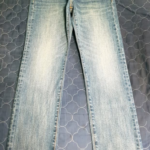 리바이스 502 빅E 테이퍼드 프리미엄 워싱 스트레치 데님팬츠 (30)