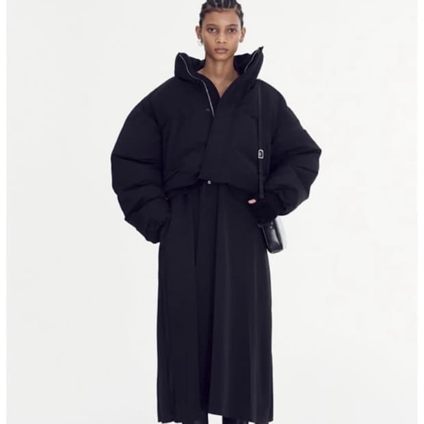 [삽니다] 렉토 패딩 버틀러 푸퍼 자켓 숏패딩 블랙