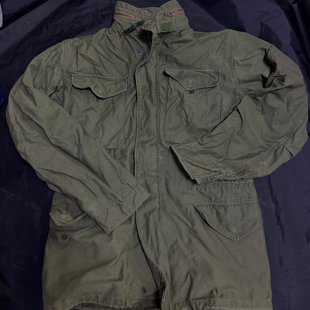 70s 알파인더스트리 M65 필드 자켓