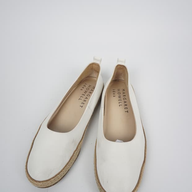 MARGARET HOWELL IDEA leather flat shoes