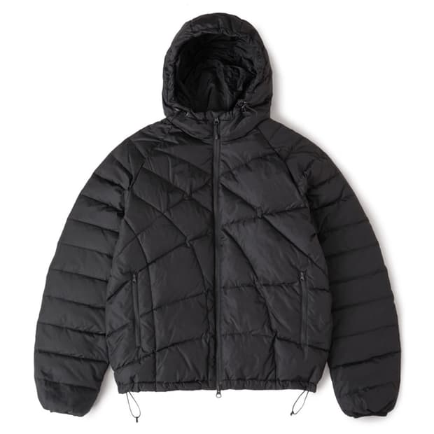 [3]해칭룸 23fw 웹 구스다운 푸퍼 자켓 블랙