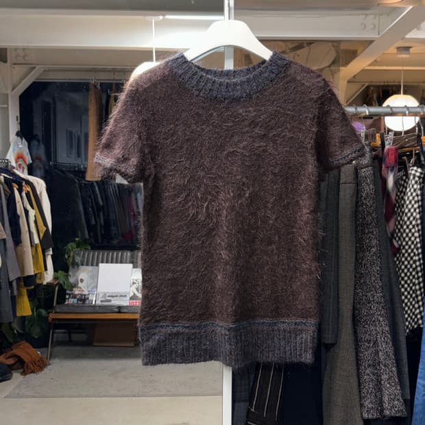 Kiyoko takase 모헤어 니트탑