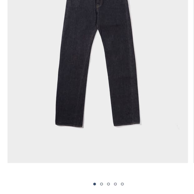 TCB S40's Jeans one wash 셀비지 데님