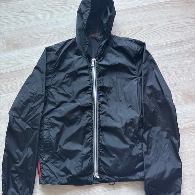 프라다 스포츠 PACKABLE 나일론 윈드브레이커 바람막이