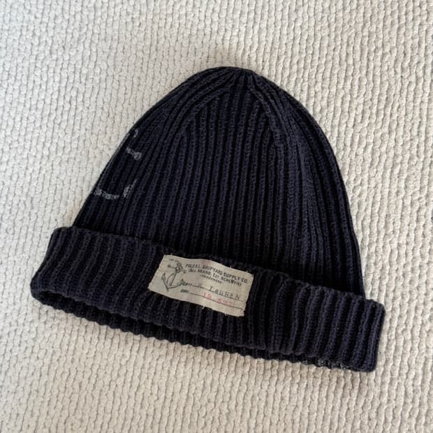 폴로 랄프 로렌 니트 비니