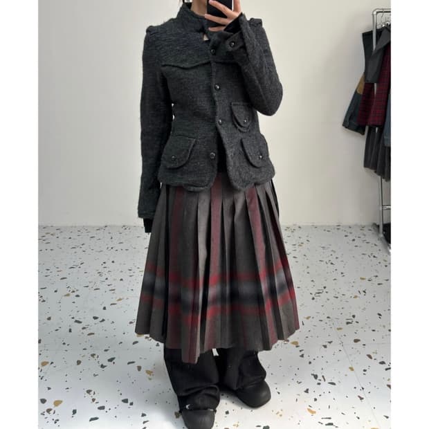 빈티지 니트 자켓