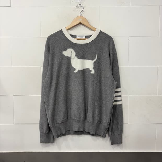 톰브라운 Bar 헥터 스웨터