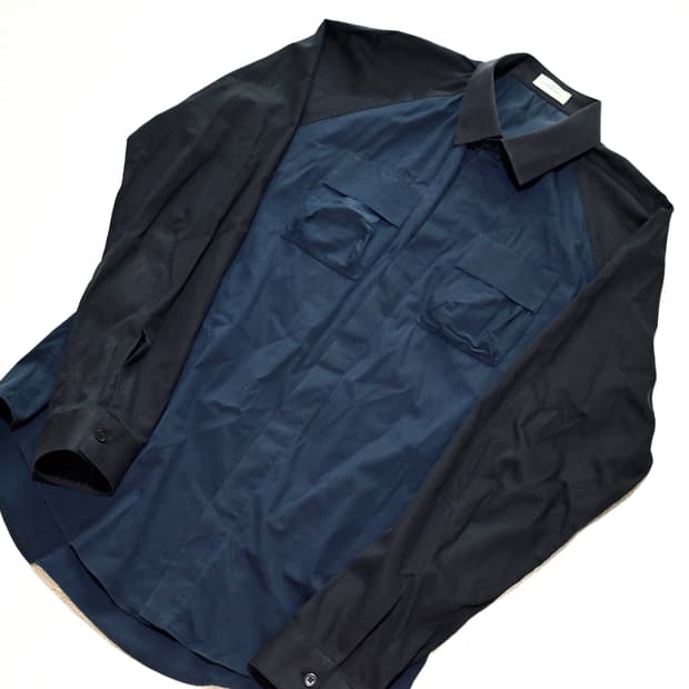 Balenciaga 2010 raglan colorblock shirts