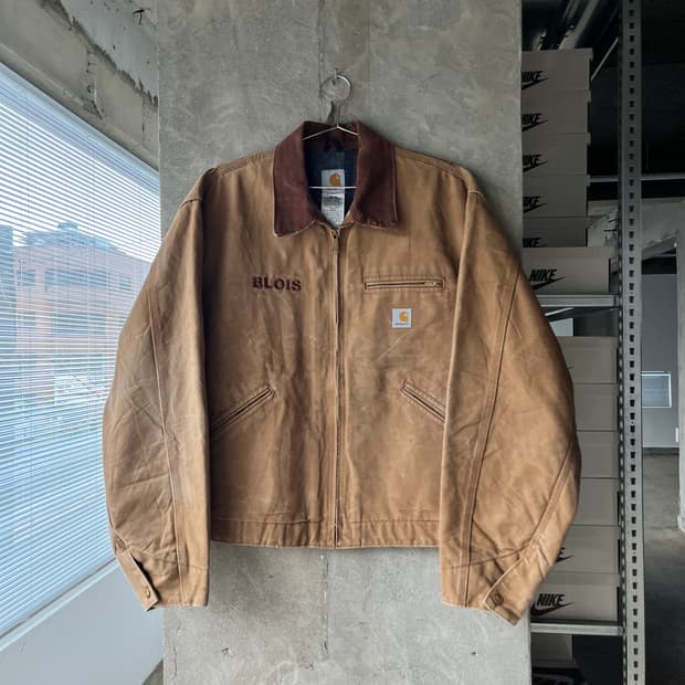 Vintage Carhartt Detroit Jacket Brown 