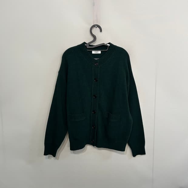 톰보이 2021 그린 니트 가디건 F 
