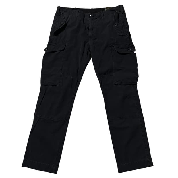 폴로 랄프로렌 립스탑 카고 팬츠 블랙