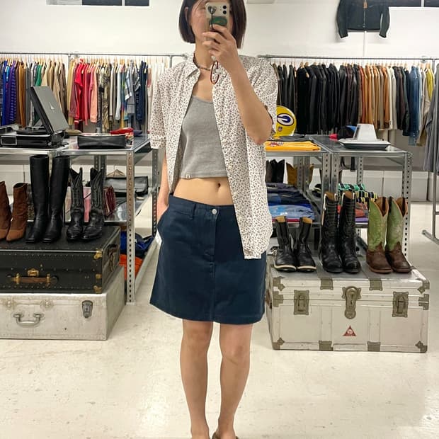 MARGARET HOWELL x EDWIN skirt