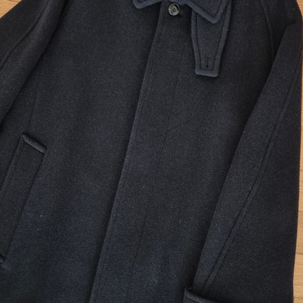 비긴202 발마칸코트 다크네이비 2사이즈