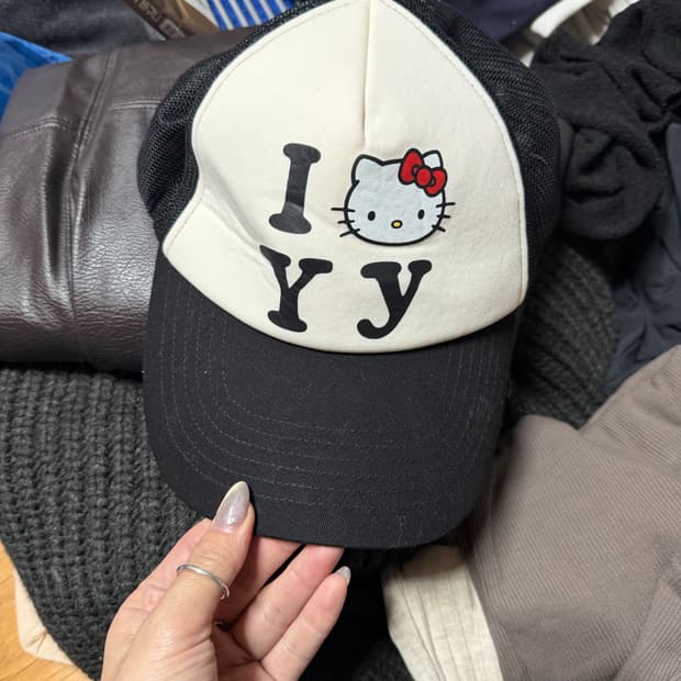 Open YY X kitty 모자