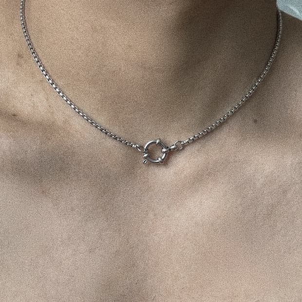 남여공용 엔틱 토글 써지컬 목걸이 남자목걸이