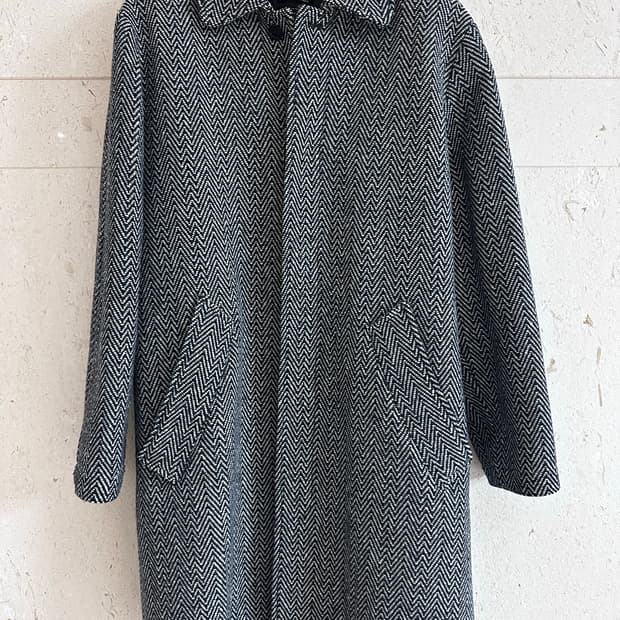A.P.C. 아페쎄 Ivan 헤링본 울 코트