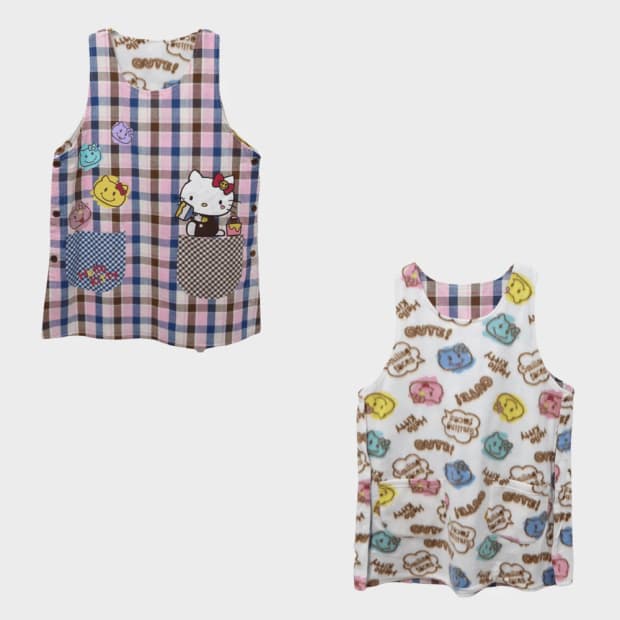 헬로 키티 리버시블 앞치마 62128