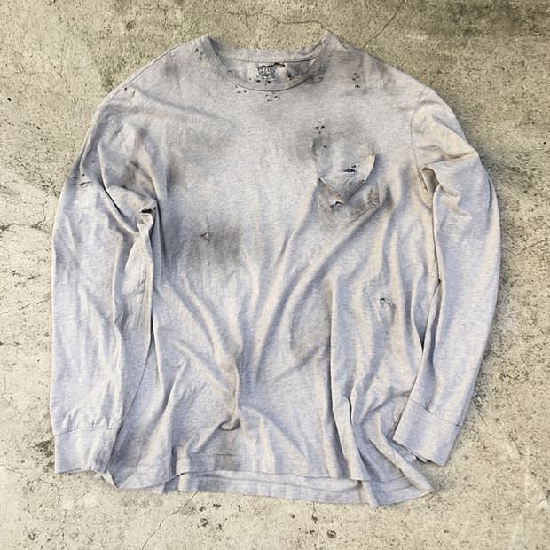 POLO RALPH LAUREN DSTRD BASIC LS