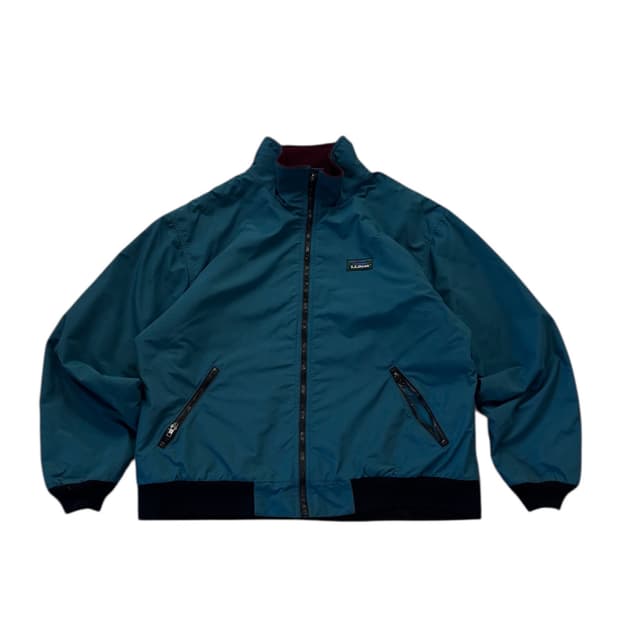 90s 엘엘빈 웜업 플리스 라이닝 자켓