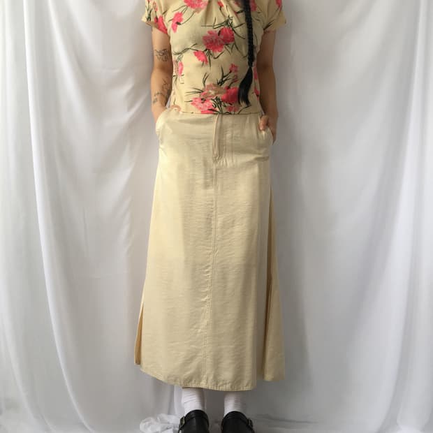 Oriental mood woolen high neck top