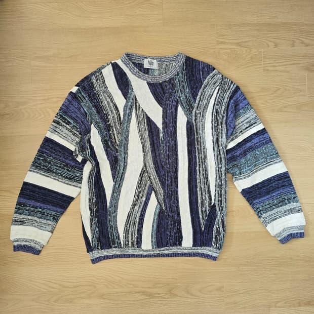 modigliani 케이블 패턴 니트 L