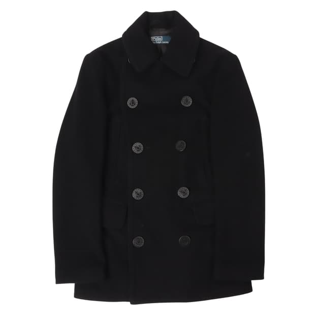 폴로 랄프로렌 더블 피코트 울 자켓