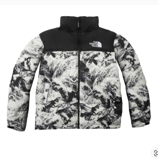 노스페이스 1996 노벨티 눕시 자켓 누트럴 그레이