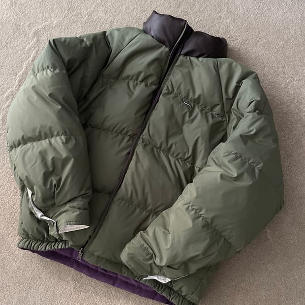 슈프림 리버시블 패딩