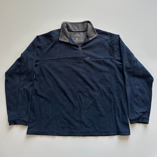 L.L Bean 플리스 하프집업 L