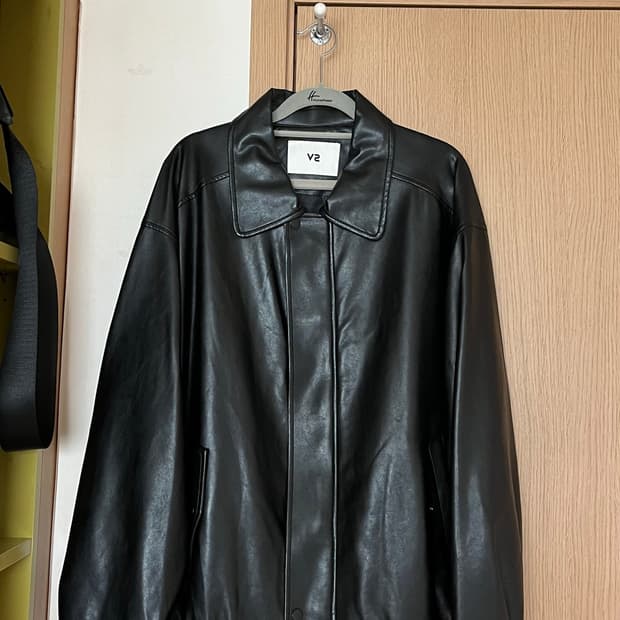 브이투 V2 레더 자켓