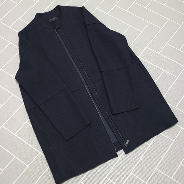 COS 코스 봄버 하프 집업 울 자켓 EUR40 (L)