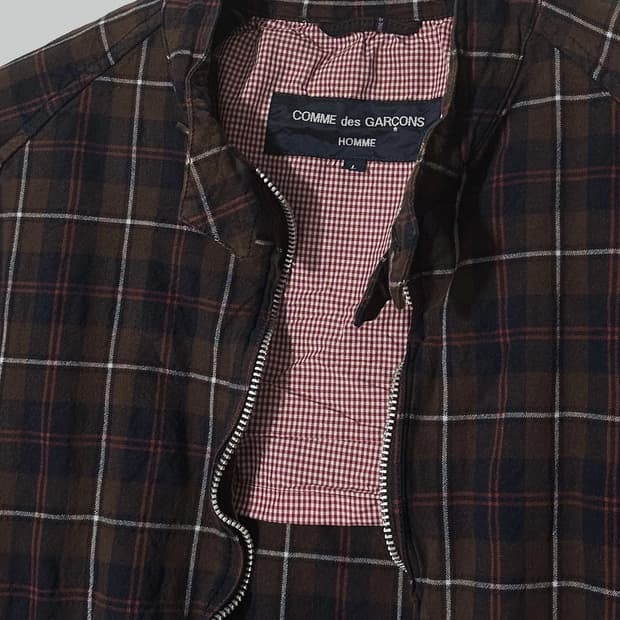 Comme des garcons homme 해링턴 자켓 