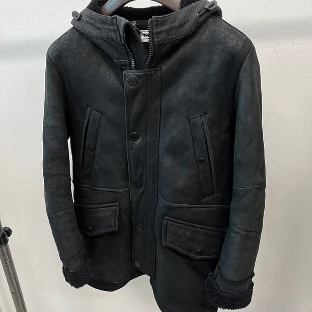 95) CP컴퍼니 고글 무스탕 