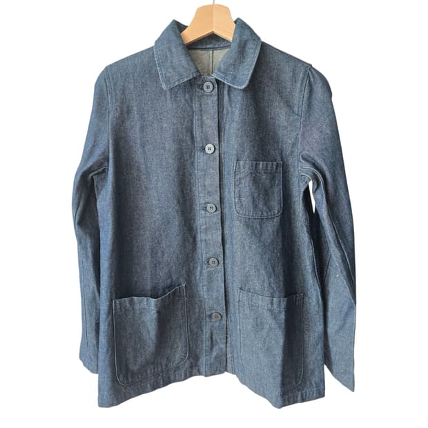 japanese vintage 무지(MUJI) 데님 워크 자켓