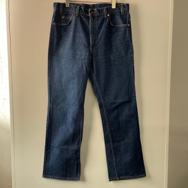 90s 리바이스 517 오렌지탭 부츠컷 데님팬츠 USA 