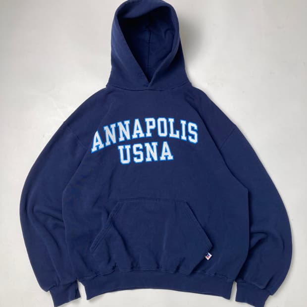 90s Russell Hoodie (navy)