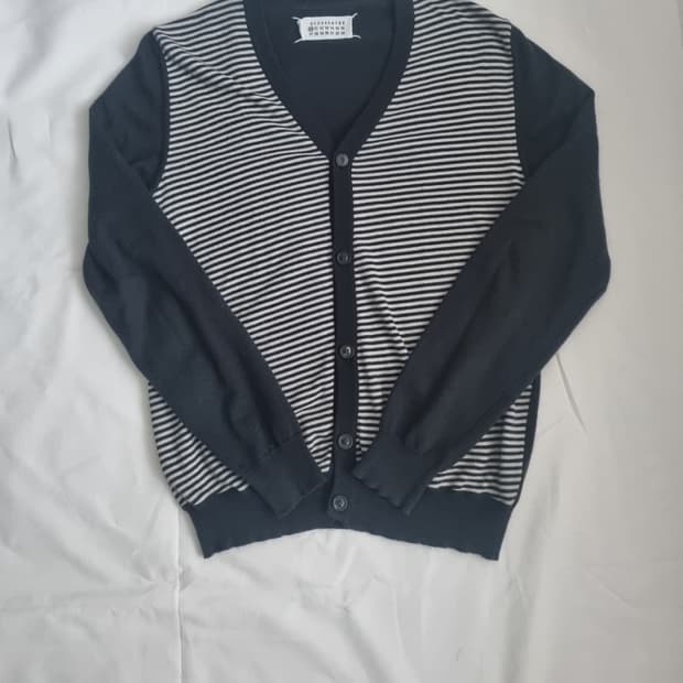 마르지엘라 스트라이프 가디건