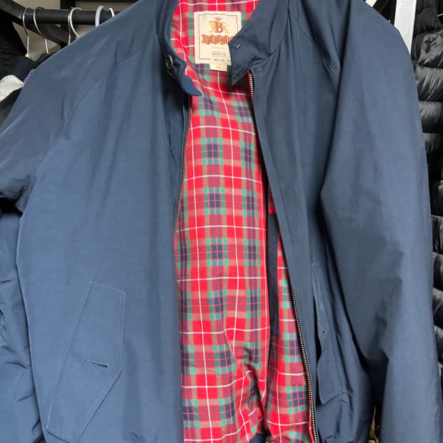 바라쿠타 G9 네이비 Harrington 자켓 44