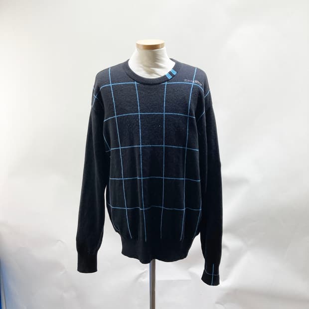 블랙앤화이트 남성순모 방풍니트 LL 진스센스